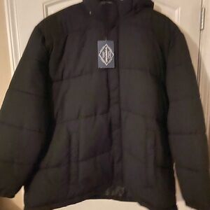 Men’s St. John's Bay Classic Black Jacket 4X NWT